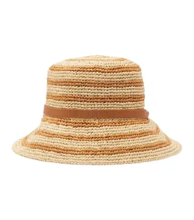 Valentino VLogo raffia bucket hat | Thumbnail 1