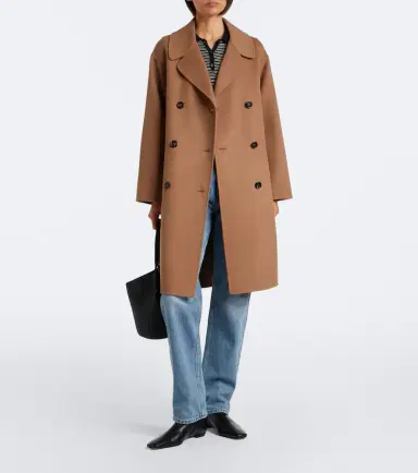 'S Max Mara Double-breasted virgin wool coat | Thumbnail 2