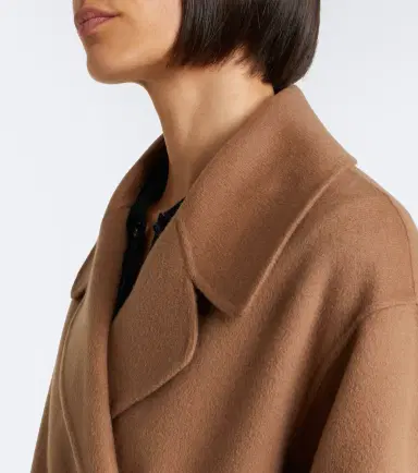 'S Max Mara Double-breasted virgin wool coat | Thumbnail 5