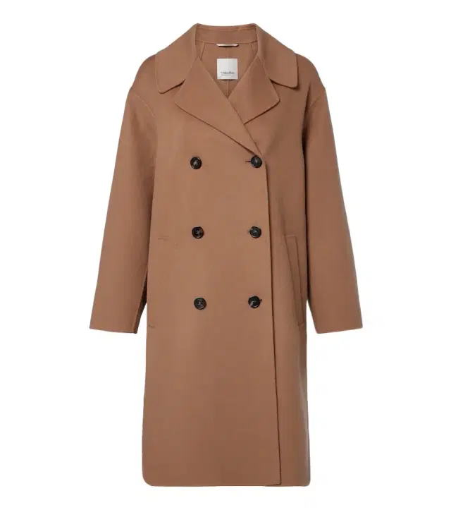 'S Max Mara Double-breasted virgin wool coat