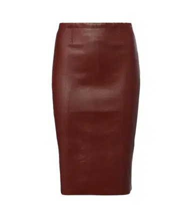 STOULS Gilda leather midi skirt | Thumbnail 1