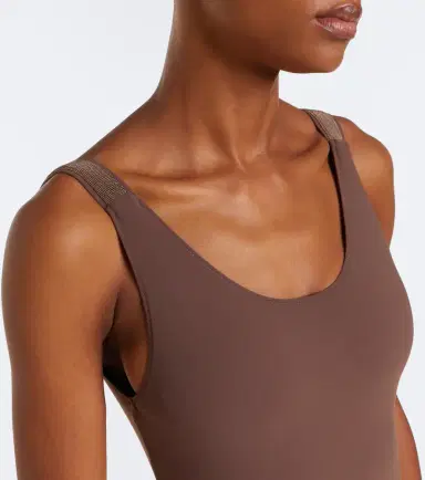 Brunello Cucinelli Open-back swimsuit | Thumbnail 2 Brunello Cucinelli Open-back swimsuit | Thumbnail 2