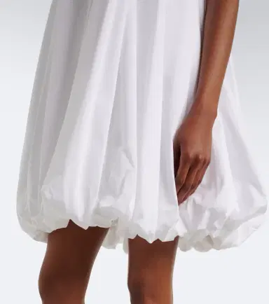 Alaïa Alaïa Halterneck cotton poplin minidress | Thumbnail 4