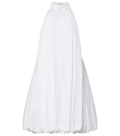 Alaïa Alaïa Halterneck cotton poplin minidress | Thumbnail 1