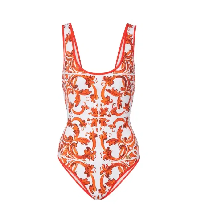 Dolce & Gabbana ajolica swimsuit