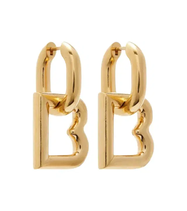 Balenciaga Eisa B hoop earrings