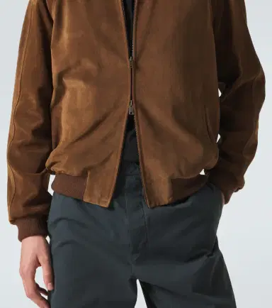The Row Ramiro suede bomber jacket | Thumbnail 2 The Row Ramiro suede bomber jacket | Thumbnail 2