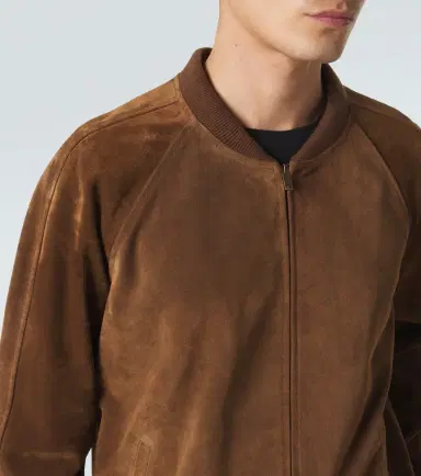 The Row Ramiro suede bomber jacket | Thumbnail 6 The Row Ramiro suede bomber jacket | Thumbnail 6