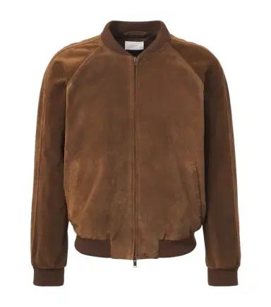 The Row Ramiro suede bomber jacket | Thumbnail 1 The Row Ramiro suede bomber jacket | Thumbnail 1