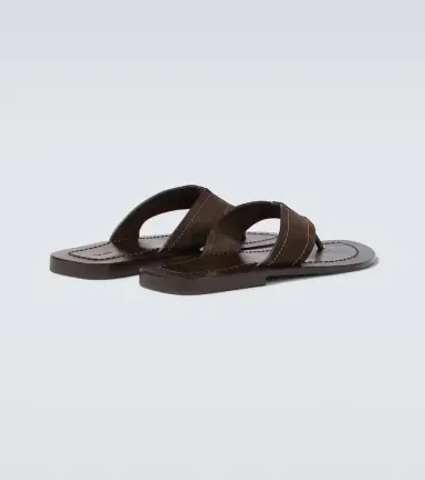 The Row Dan suede thong sandals | Thumbnail 2