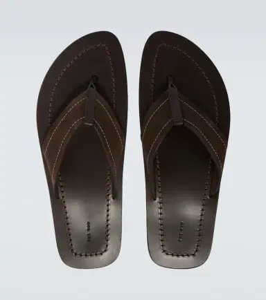 The Row Dan suede thong sandals | Thumbnail 4