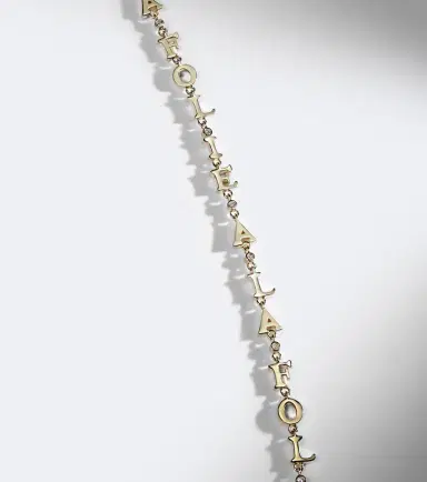 Yvonne Léon Yvonne Léon À La Folie 9kt gold bracelet with diamonds | Thumbnail 4 Yvonne Léon Yvonne Léon À La Folie 9kt gold bracelet with diamonds | Thumbnail 4
