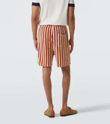 Valentino Striped terry shorts | Thumbnail 5