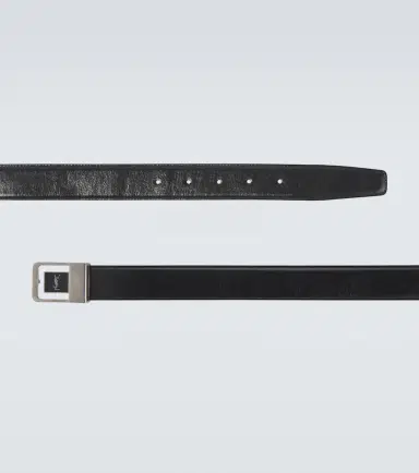 Saint Laurent La 66 leather belt | Thumbnail 2 Saint Laurent La 66 leather belt | Thumbnail 2
