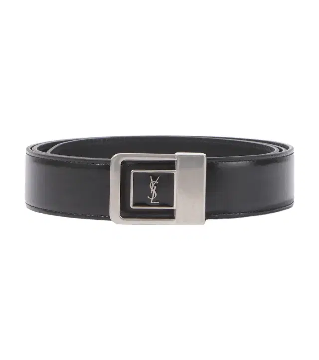 Saint Laurent La 66 leather belt