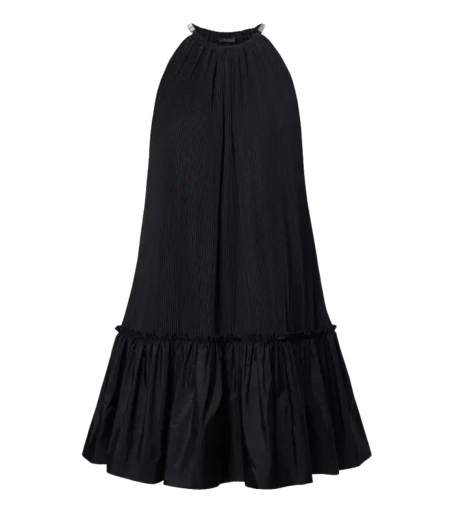 Max Mara Embellished halterneck minidress