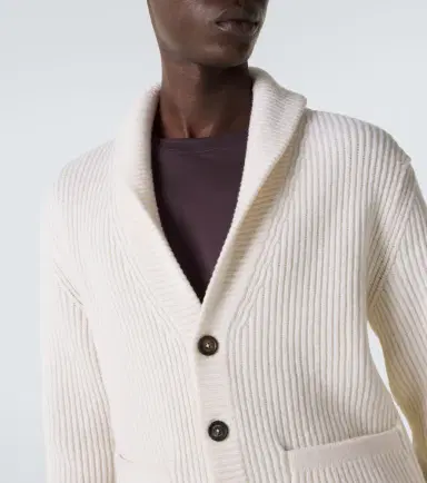 ELEVENTY Ribbed-knit wool cardigan | Thumbnail 3