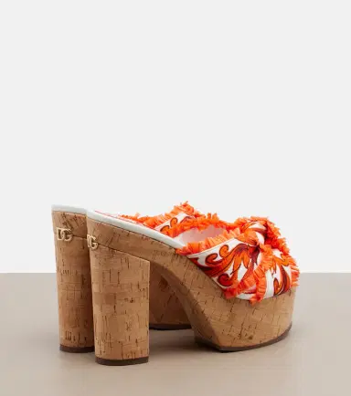 Dolce & Gabbana Majolica brocade platform sandals | Thumbnail 2 Dolce & Gabbana Majolica brocade platform sandals | Thumbnail 2