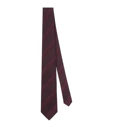 Brunello Cucinelli Striped silk tie | Thumbnail 1 Brunello Cucinelli Striped silk tie | Thumbnail 1