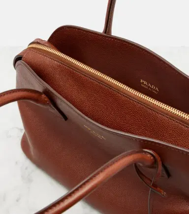 Prada Signet Medium leather bowling bag | Thumbnail 2