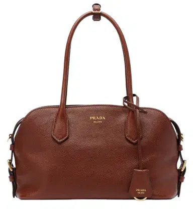 Prada Signet Medium leather bowling bag | Thumbnail 1