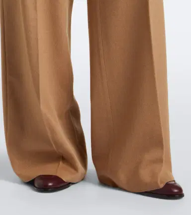 Max Mara Camel hair wide-leg pants | Thumbnail 3 Max Mara Camel hair wide-leg pants | Thumbnail 3