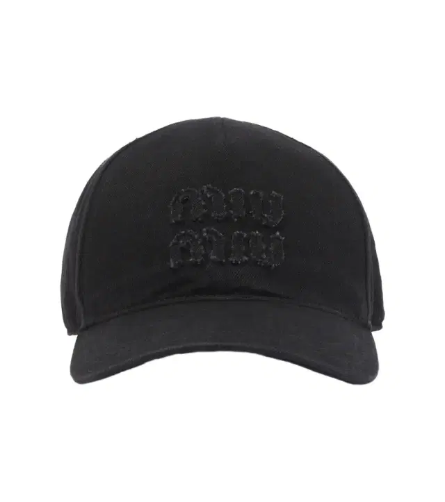 Miu Miu Denim baseball cap