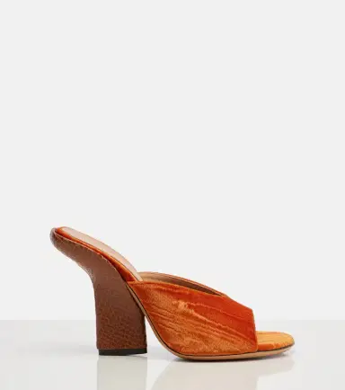 Dries Van Noten Velvet mules | Thumbnail 4 Dries Van Noten Velvet mules | Thumbnail 4