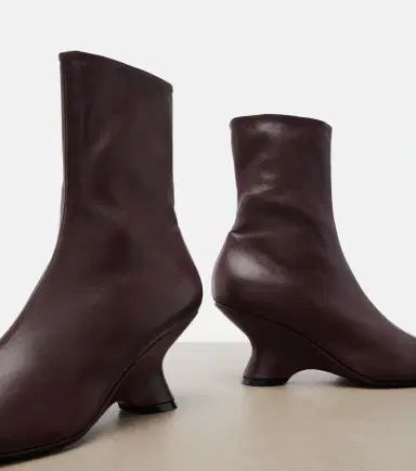 Dries Van Noten Leather ankle boots | Thumbnail 3 Dries Van Noten Leather ankle boots | Thumbnail 3