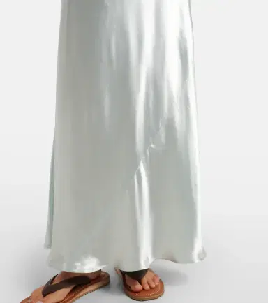 Miu Miu Satin maxi dress | Thumbnail 2