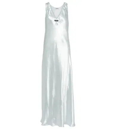 Miu Miu Satin maxi dress | Thumbnail 1