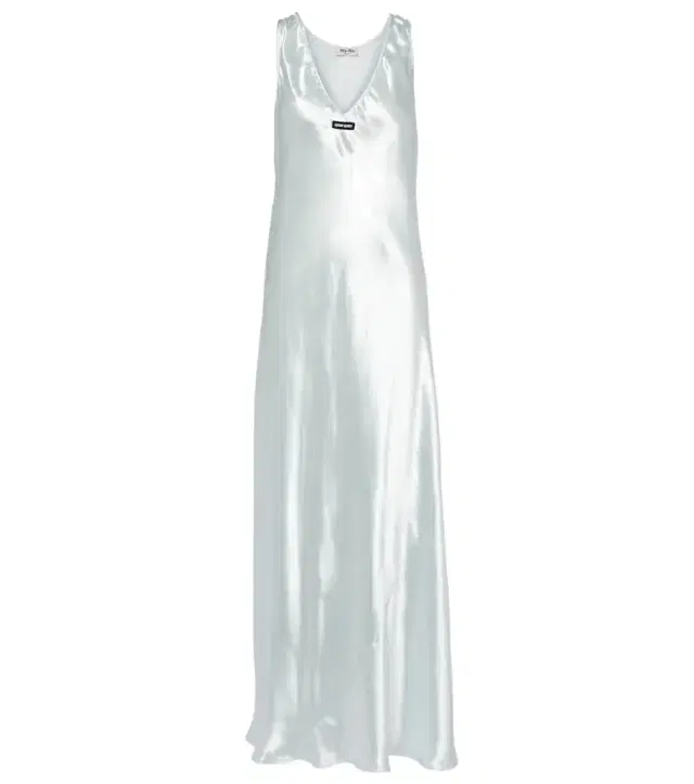 Miu Miu Satin maxi dress