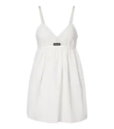 Miu Miu Embroidered cotton and linen-blend minidress | Thumbnail 1 Miu Miu Embroidered cotton and linen-blend minidress | Thumbnail 1