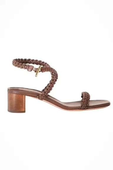 Gianvito Rossi Block Heel Sandal 45 - Sedona | Thumbnail 1