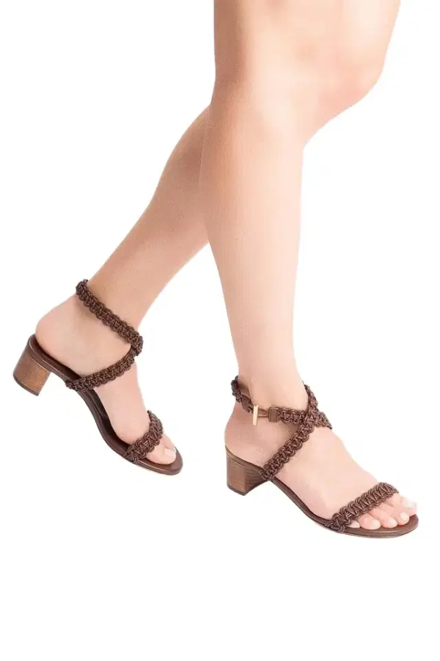 Gianvito Rossi Block Heel Sandal 45 - Sedona