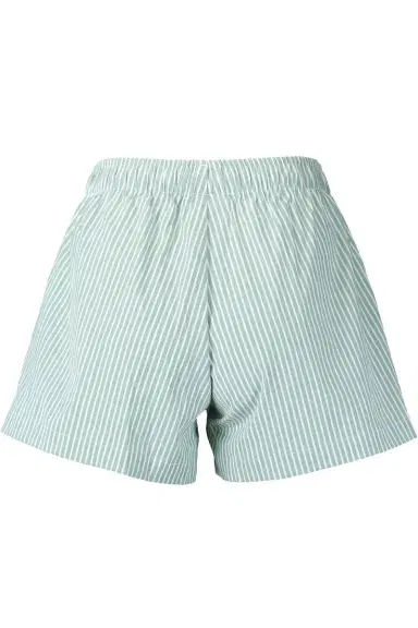 The Lady & The Sailor x Marissa Collections Flutter Short - Green White | Thumbnail 6