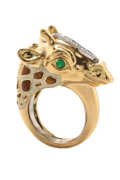 DAVID WEBB Giraffe Ring | Thumbnail 1