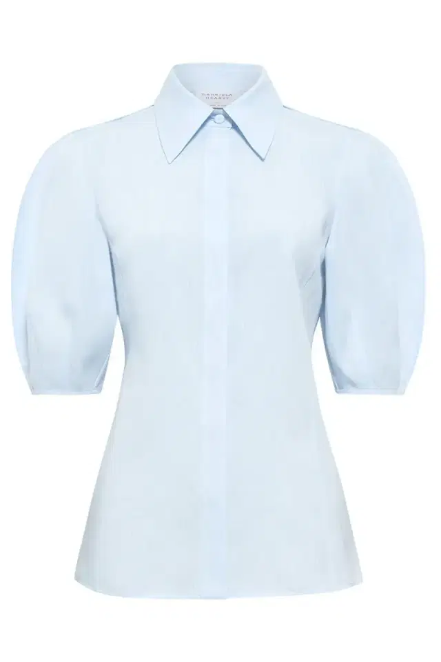 Gabriela Hearst Sansi Top - Light Blue