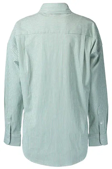 The Lady & The Sailor x Marissa Collections Sunday Shirt - Green White | Thumbnail 6