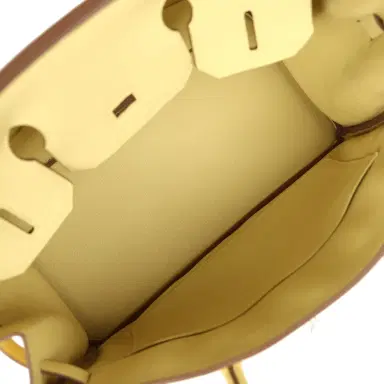 HERMÈS Hermes Birkin 30 Jaune Poussin Togo Palladium Hardware | Thumbnail 8 HERMÈS Hermes Birkin 30 Jaune Poussin Togo Palladium Hardware | Thumbnail 8