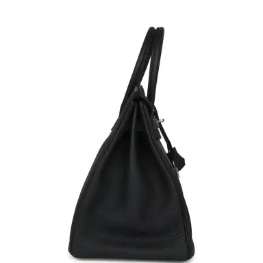 HERMÈS Hermes Birkin 35 Caban Togo Palladium Hardware | Thumbnail 3