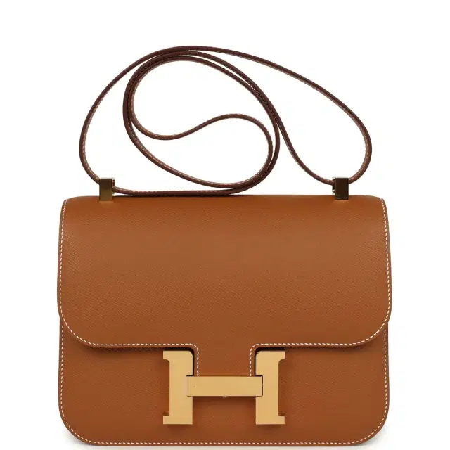hermes Hermes Constance 1-24 Gold Epsom Gold Hardware