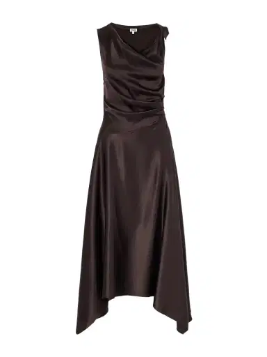 Staud Portia Off-the-shoulder Asymmetric Stretch-silk Gown | Thumbnail 1 Staud Portia Off-the-shoulder Asymmetric Stretch-silk Gown | Thumbnail 1