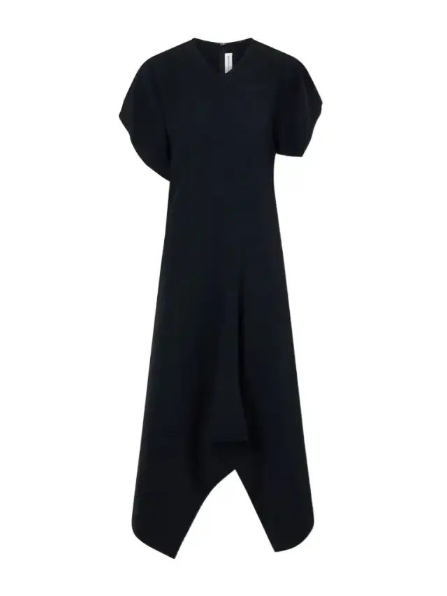Victoria Beckham Draped Jersey Midi Dress