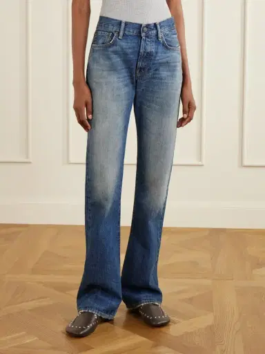 Acne Studios 2009 Mid-rise Distressed Straight-leg Jeans | Thumbnail 3 Acne Studios 2009 Mid-rise Distressed Straight-leg Jeans | Thumbnail 3