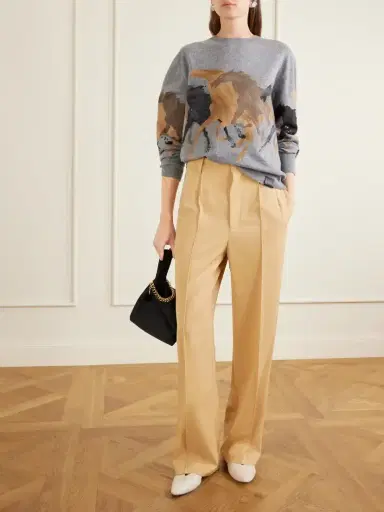 Stella McCartney Racing Horse Wool Sweater | Thumbnail 2
