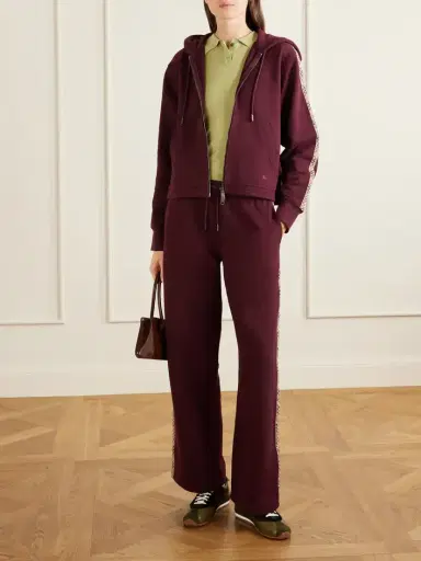 Burberry Harper Checked Cotton-jersey Zip-up Hoodie | Thumbnail 2