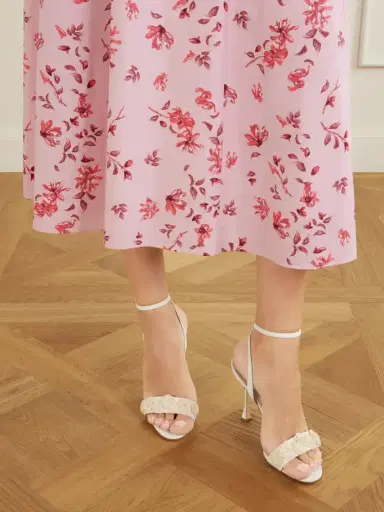 Manolo Blahnik Raosnu 105 Crochet-trimmed Leather Sandals | Thumbnail 2 Manolo Blahnik Raosnu 105 Crochet-trimmed Leather Sandals | Thumbnail 2