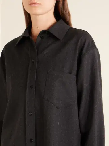 Victoria Beckham Ellys Wool Shirt | Thumbnail 4