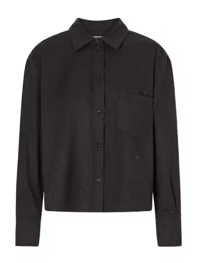 Victoria Beckham Ellys Wool Shirt | Thumbnail 1
